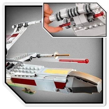 Конструктор LEGO Star Wars Винищувач X-wing Люка Скайвокера, 474 дет. (75301) - Pampik - 12