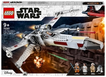 Конструктор LEGO Star Wars Винищувач X-wing Люка Скайвокера, 474 дет. (75301) - Pampik