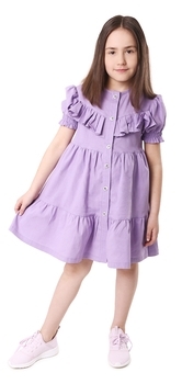 Сукня Timbo Lila, бавовна, р.122, ліловий (P070209) - Pampik - 3