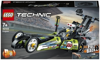 Конструктор LEGO Technic Драгстер, 225 деталей (42103) - Pampik