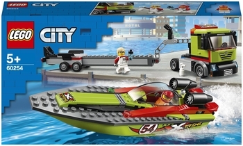 Конструктор LEGO City Транспортувальник швидкісних катерів, 238 деталей (60254) - Pampik