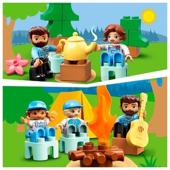 Конструктор LEGO DUPLO Сімейна пригода на мікроавтобусі, 30 деталей (10946) - Pampik - 6