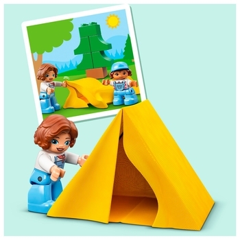Конструктор LEGO DUPLO Сімейна пригода на мікроавтобусі, 30 деталей (10946) - Pampik - 10