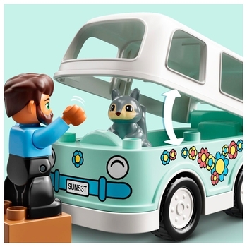 Конструктор LEGO DUPLO Сімейна пригода на мікроавтобусі, 30 деталей (10946) - Pampik - 5