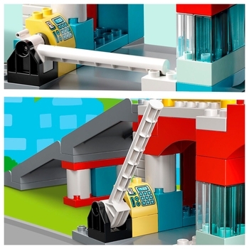 Конструктор LEGO DUPLO Гараж і автомийка, 112 деталей (10948) - Pampik - 6