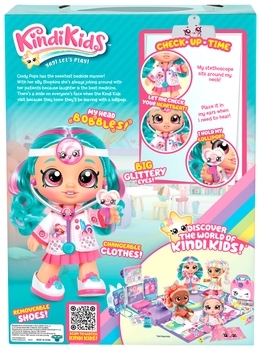 Лялька Kindi Kids Доктор Сінді Попс Fun Time (50036) - Pampik - 4
