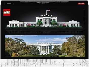 Конструктор LEGO Architecture Білий дім, 1483 деталі (21054) - Pampik - 11