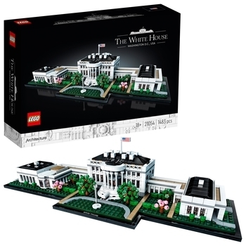 Конструктор LEGO Architecture Білий дім, 1483 деталі (21054) - Pampik - 2