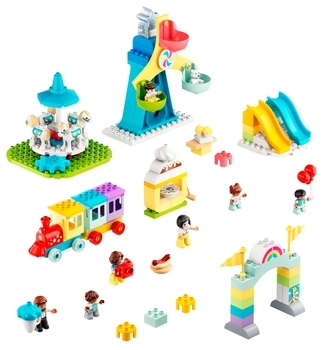 Конструктор LEGO DUPLO Парк розваг, 95 деталей (10956) - Pampik - 4