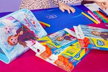 Карандаши цветные Colorino Frozen, с точилкой, 13 цветов, 12 шт. (91000PTR) - Pampik - 4