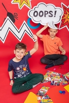 Карандаши цветные Colorino Duo Avengers, двусторонние, с точилкой, 24 цвета, 12 шт. (91406PTR) - Pampik - 3