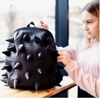 Рюкзак Madpax Newskins Half Black on Track, чорний (M/SKI/BLA/HALF) - Pampik - 2