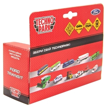 Автомодель Technopark Ford Швидка допомога (SB-18-18-A-W-WB-N) - Pampik - 3