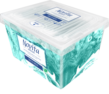 Ватні палички Novita Delikate Deco-box, 300 шт. - Pampik