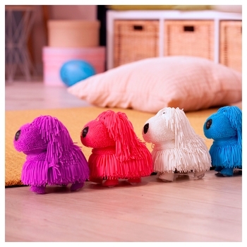 Интерактивная мягкая игрушка Jiggly Pup Озорной Щенок, фиолетовый (JP001-WB-PU) - Pampik - 3