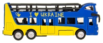 Модель Technopark Автобус двоповерховий Україна (SB-16-21-UKR) - Pampik - 9
