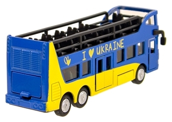 Модель Technopark Автобус двоповерховий Україна (SB-16-21-UKR) - Pampik - 7