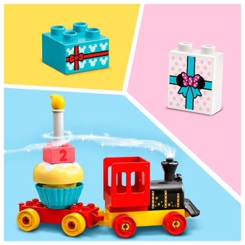 Конструктор LEGO DUPLO Disney Праздничный поезд Микки и Минни, 22 деталей (10941) - Pampik - 7