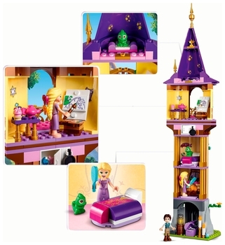 Конструктор LEGO Disney Princess Башня Рапунцель (43187) - Pampik - 6