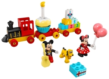 Конструктор LEGO DUPLO Disney Праздничный поезд Микки и Минни, 22 деталей (10941) - Pampik - 2