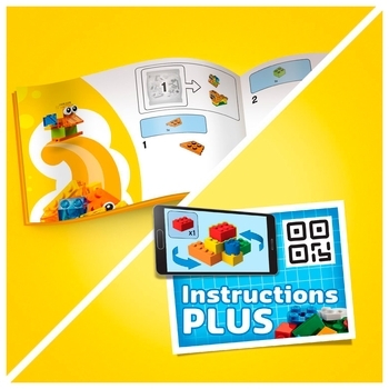 Конструктор LEGO Classic Прозрачные кубики для творчества, 500 деталей (11013) - Pampik - 12