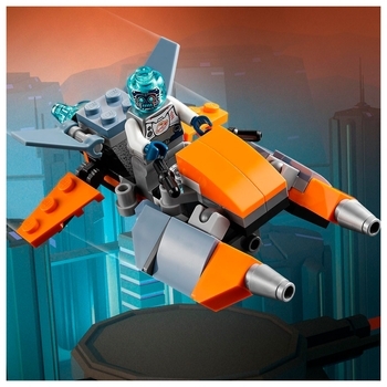 Конструктор LEGO Creator Кибердрон, 113 дет. (31111) - Pampik - 11