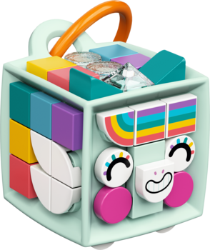 Конструктор LEGO DOTs Брелок Єдиноріг, 80 деталі (41940) - Pampik