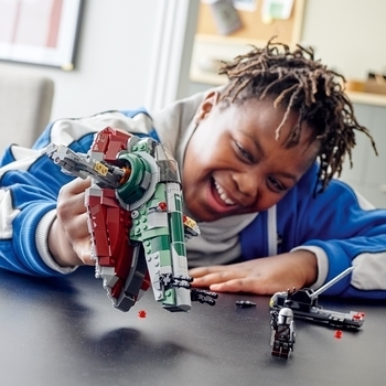 Конструктор LEGO Star Wars Зореліт Боби Фетта, 593 деталей (75312) - Pampik - 8