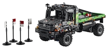Конструктор LEGO Technic Повнопривідна вантажівка для випробувань Mercedes-Benz Zetros, 2110 деталей (42129) - Pampik - 3