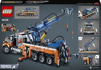 Конструктор LEGO Technic Важкий тягач, 2017 деталей (42128) - Pampik - 10