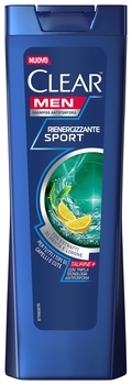 Шампунь проти лупи для чоловіків Clear Енергія свіжості, 225 мл - Pampik