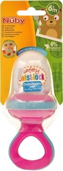 Ніблер Nuby із захисним ковпачком, рожевий (5397pnk) - Pampik - 2