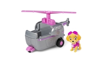 Ігровий набір Spin Master Щенячий патруль Базовий автомобіль з водієм Скай (SM16775 / 9931) - Pampik