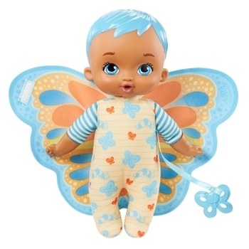 Пупс My garden baby My first baby butterfly Блакитні крильця (HBH38) - Pampik
