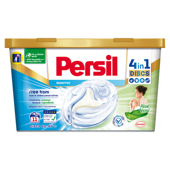 Диски для прання Persil Sensitive, 11 шт. - Pampik