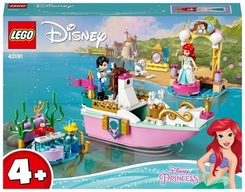 Конструктор LEGO Disney Princess Святковий корабель Аріель, 114 дет. (43191) - Pampik