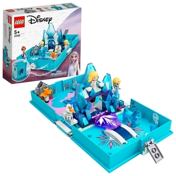 Конструктор LEGO Disney Princess Книга казкових пригод Ельзи і Нока, 125 дет. (43189) - Pampik - 2