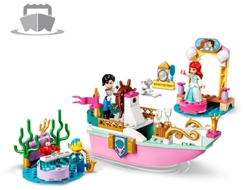 Конструктор LEGO Disney Princess Святковий корабель Аріель, 114 дет. (43191) - Pampik - 3