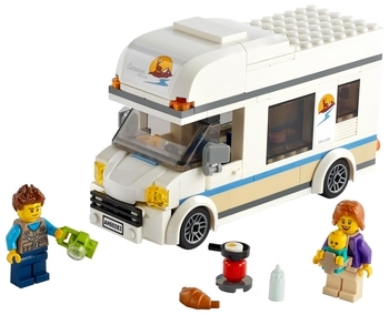 Конструктор LEGO City Great Vehicles Канікули в будинку на колесах, 190 дет. (60283) - Pampik - 10