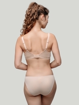 Бюстгальтер для годування Мамин Дім, р.85B, бежевий (824) - Pampik - 10