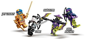 Конструктор LEGO Ninjago Битва робота-титана Зейна, 840 дет. (71738) - Pampik - 8