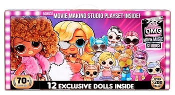 Ігровий набір з лялькою L.O.L. Surprise Movie Чарівний кіносюрприз (576532) - Pampik