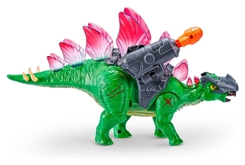 Інтерактивна іграшка Pets & Robo Alive Війна Динозаврів Бойовий Стегозавр, зелений (7131) - Pampik - 2