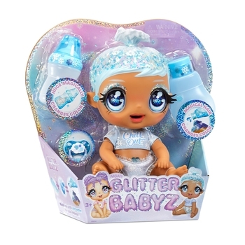 Ігровий набір з лялькою Glitter Babyz Сніжинка (574859) - Pampik - 7