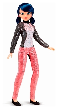 Лялька Miraculous Леді Баг і Супер-Кіт Модне перетворення Марінетті в Леді Баг, 26 см (50375) - Pampik - 6