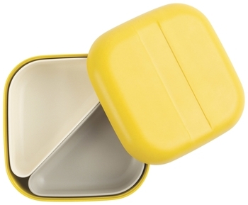 Ланч-бокс Ekobo Go Square Bento, жовтий (70169) - Pampik