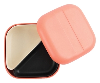 Ланч-бокс Ekobo Go Square Bento, кораловий (70152) - Pampik