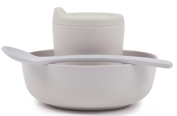Набор посуды Ekobo Bambino Baby Feeding Set - Cloud, голубой (71722) - Pampik - 2