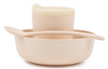 Набір посуду Ekobo Bambino Baby Feeding Set - Blush, кораловий (71715) - Pampik - 2