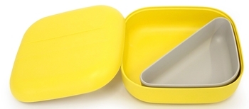 Ланч-бокс Ekobo Go Square Bento, жовтий (70169) - Pampik - 3